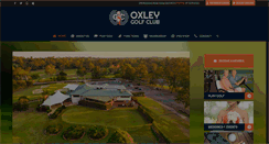 Desktop Screenshot of oxleygolfclub.com.au